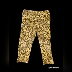 Girls animal print leggings